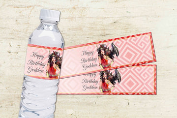 Greek Goddess water bottle wrappers/8 Greek Goddess digital files for the best Greek Mythology party/Athena,Hera,Aphrodite,Artemis etc