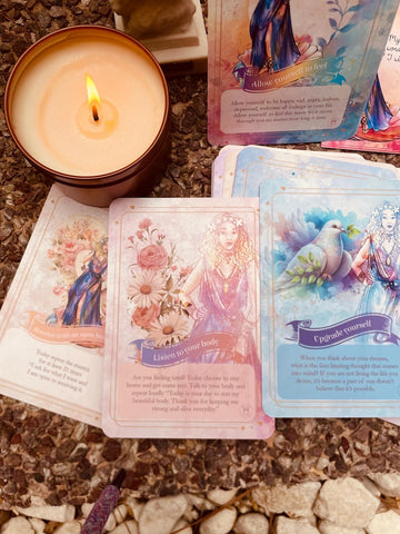 Goddess Aphrodite oracle cards/68 self-love cards/ Goddess tarot deck/ Discover your Aphrodite Power/Aphrodite tarot/self-love tarot